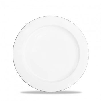 Churchill - Alchemy White 8" Round Plate - 12/Case