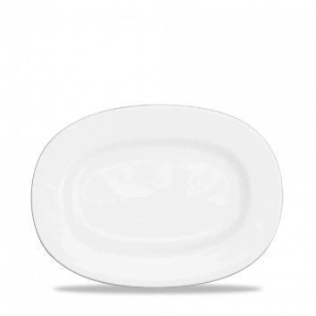 Churchill - Alchemy White 8" Oval Dish - 12/Case