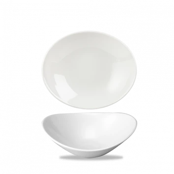 Churchill - Orbit 10.5 oz  White Oval Coupe Bowl - 12/Case