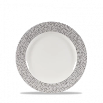 Churchill - Isla 6.5”  Shale Grey Round Plate - 12/Case