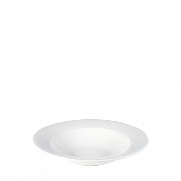 Churchill - Isla 9.75" White Round Rimmed Bowl - 12/Case