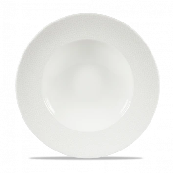 Churchill - Isla 11" White Round Wide Rim Bowl - 12/Case