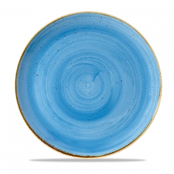 Churchill - Stonecast 11.25" Cornflower Round Coupe Plate - 12/Case