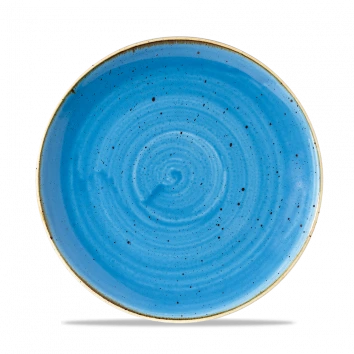 Churchill - Stonecast 8.66" Cornflower Round Coupe Plate - 12/Case