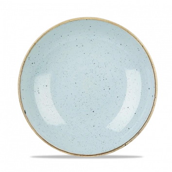 Churchill - Stonecast 8.66" Duck Egg Blue Round Coupe Plate - 12/Case