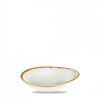 Churchill - Stonecast 6.25" x 5.5" Barley White Round Bowl - 12/Case