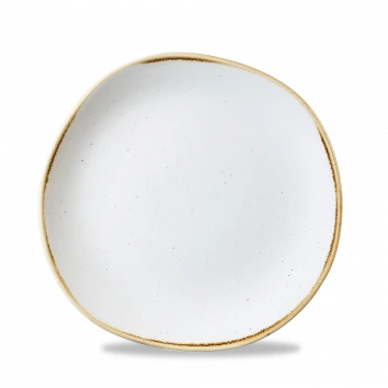 Churchill - Stonecast 8.25" Barley White Round Plate - 12/Case