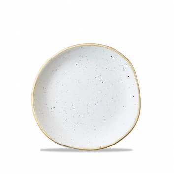 Churchill - Stonecast 7.25" Barley White Round Plate - 12/Case