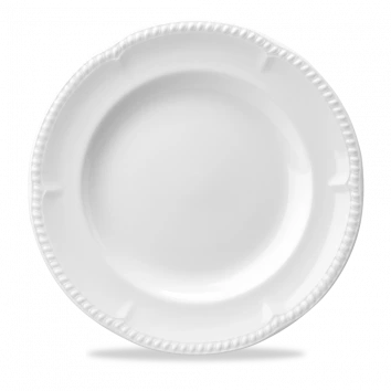 Churchill - Buckingham 11" White Round Plate - 12/Case