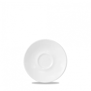 Churchill - Latte 4.5" White Saucer - 24/Case