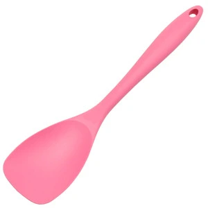 Chef Craft - 11" Premium Pink Silicone Spoon Spatula