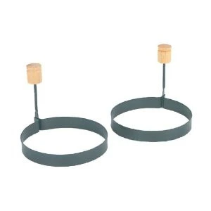 Fox Run - Set of 2 Non-Stick Egg Rings