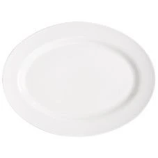 G.E.T. Melamine - 18" Oval White Platter (S) - OP618W