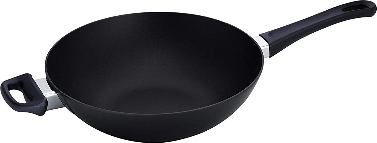 Scanpan - 12.5" Classic Induction Wok- Non-Stick, Cast Aluminum, Made in Denmark