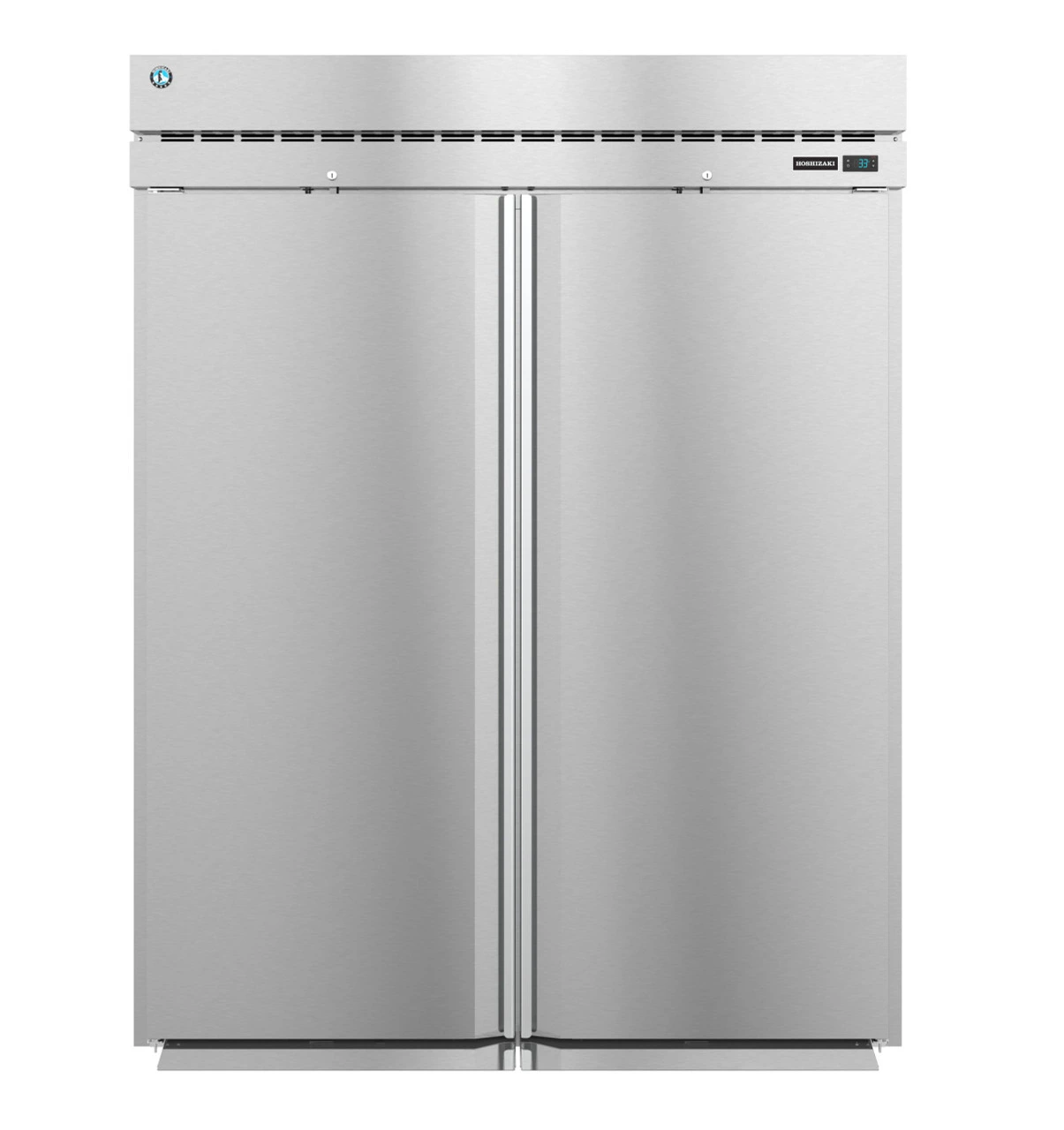 Hoshizaki - Steelheart 68" Stainless Steel Roll-Thru Refrigerator w/ Solid Swing Doors - RT2A-FS-FS