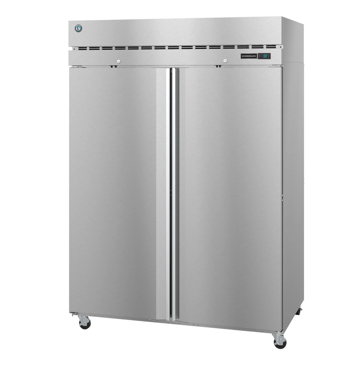 Hoshizaki - Steelheart 55" Stainless Steel Freezer w/ 2 Doors - F2A-FS