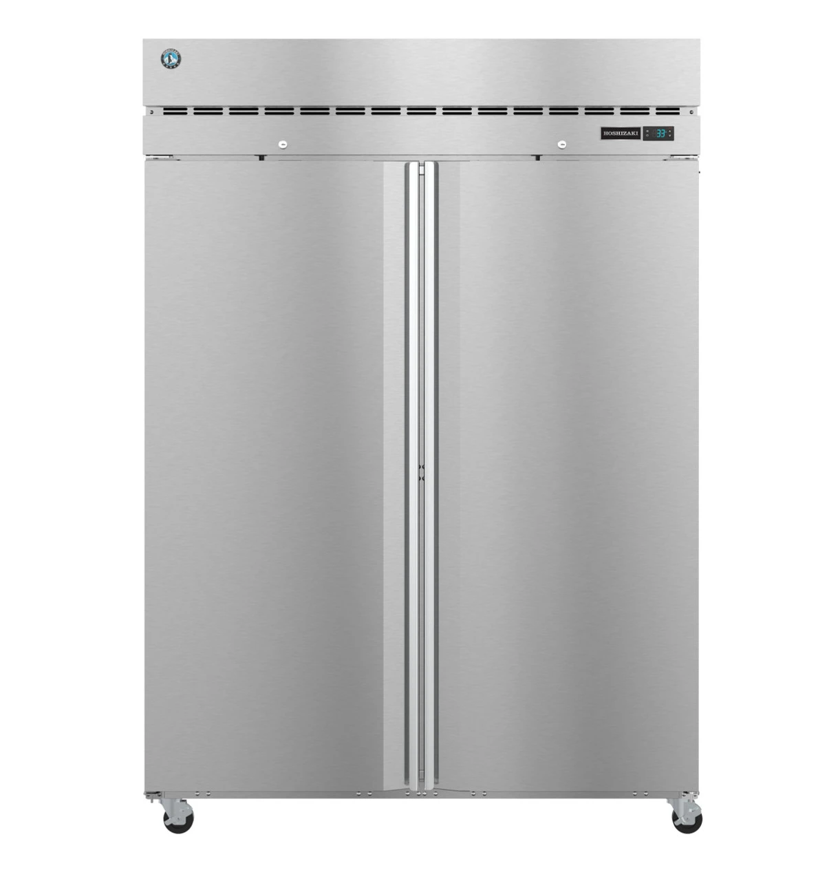 Hoshizaki - Steelheart 55" Stainless Steel Refrigerator w/ 2 Lockable Doors - R2A-FS