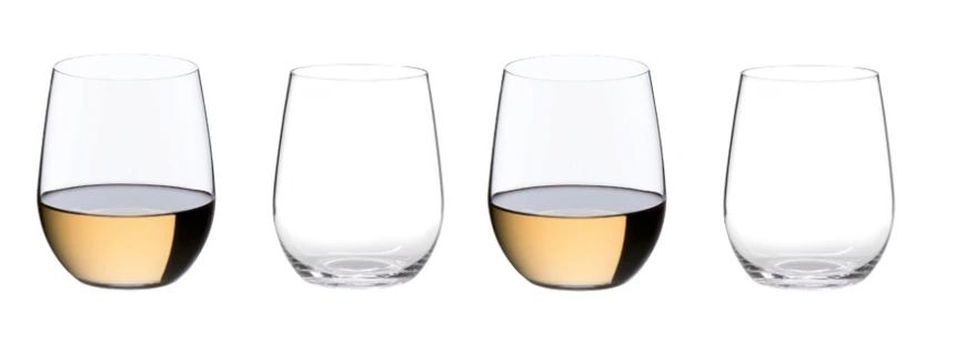 Riedel - O Series Viognier / Chardonnay Stemless Wine Glass, Value Pack Buy 3 Get 4