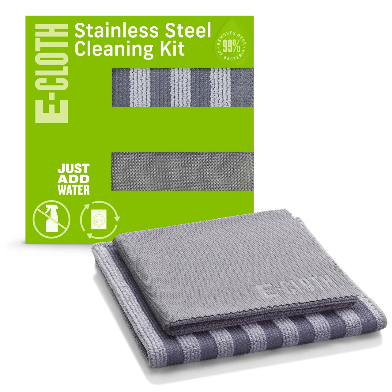 E-Cloth - Stainless Steel Cloths (2 Pack) - ESSP