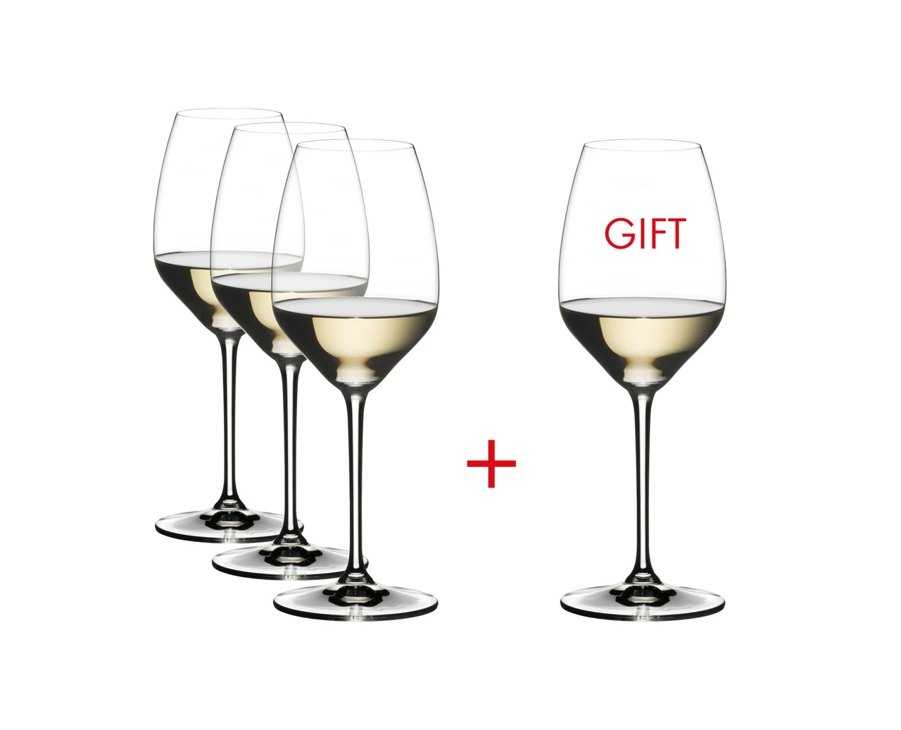 Riedel - Extreme Riesling Wine Glass Set Buy 3 Get 4