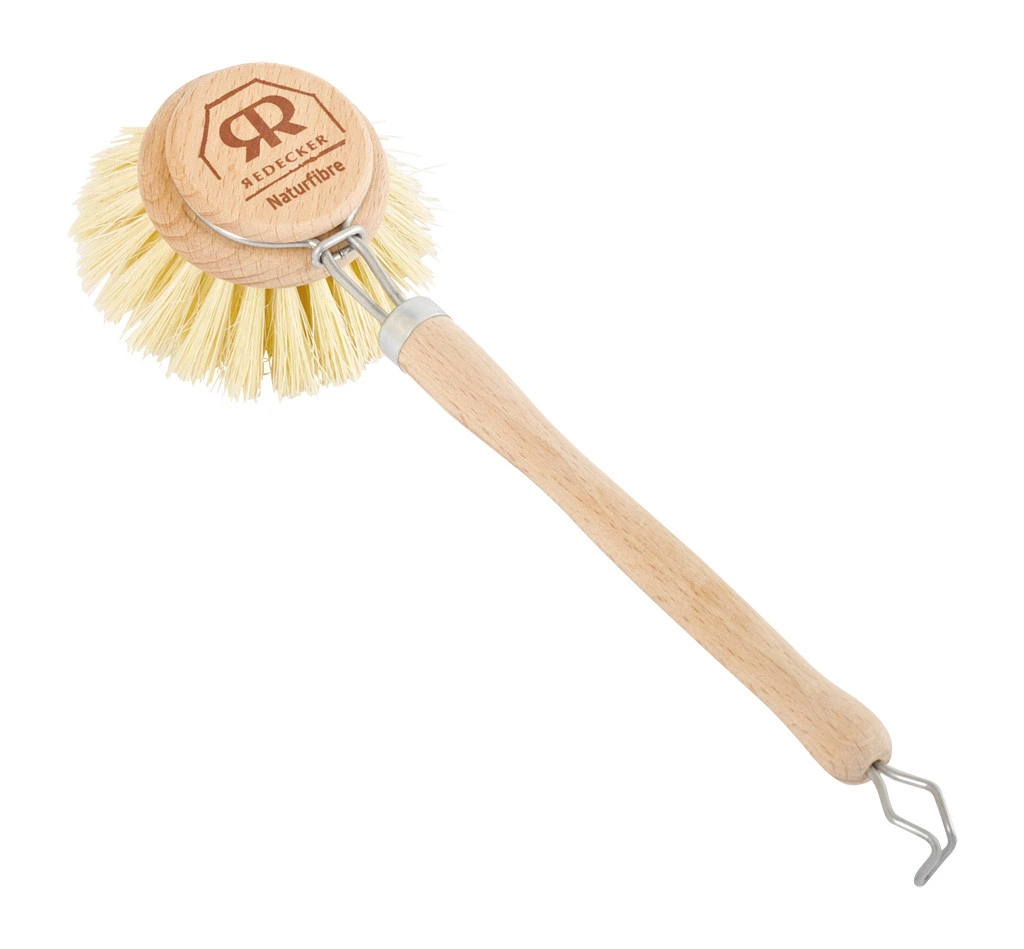 Redecker 2" Diameter Hard Hair Dishwashing Brush - 322550