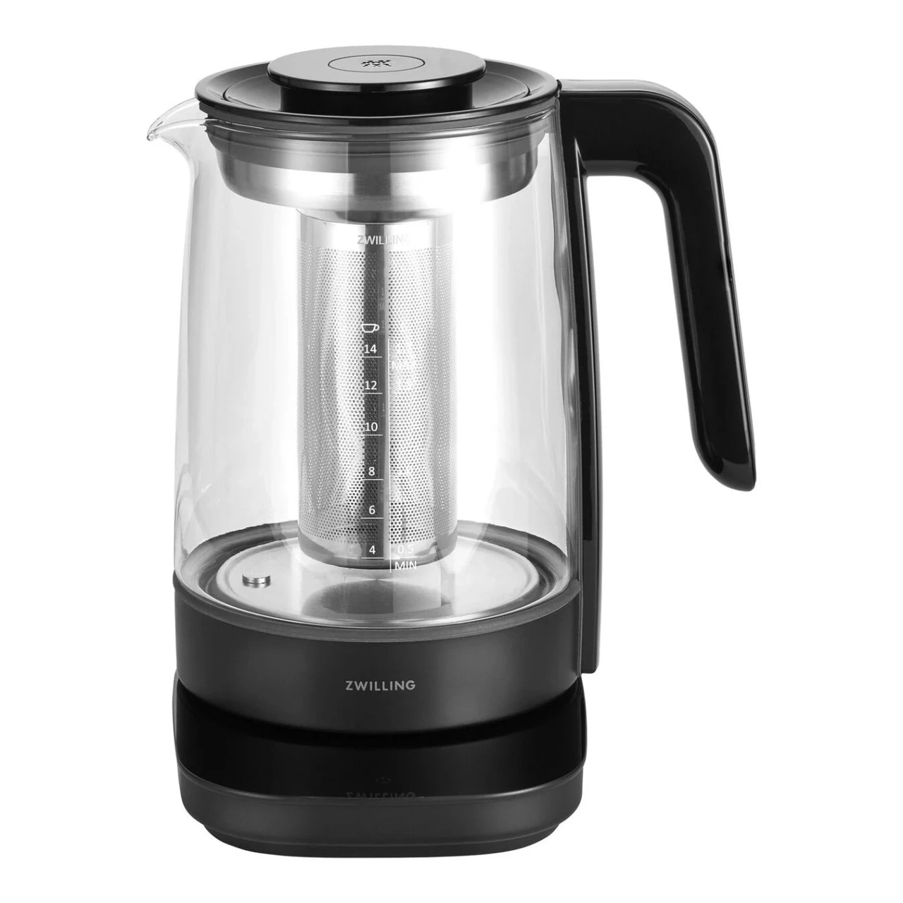 Zwilling - Enfinigy 1.7L Black Electric Glass Kettle