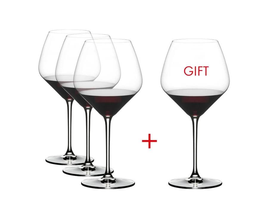 Riedel - Extreme Pinot Noir Wine Glass Set Buy 3 Get 4