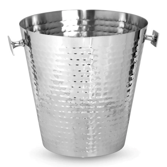 ICM - Hammered Stainless Steel Ice Bucket