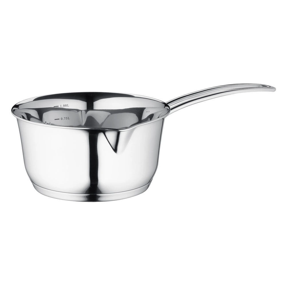 Frieling - 1 Qt Stainless Steel Sauce Pan with Pour Spout Induction Ready