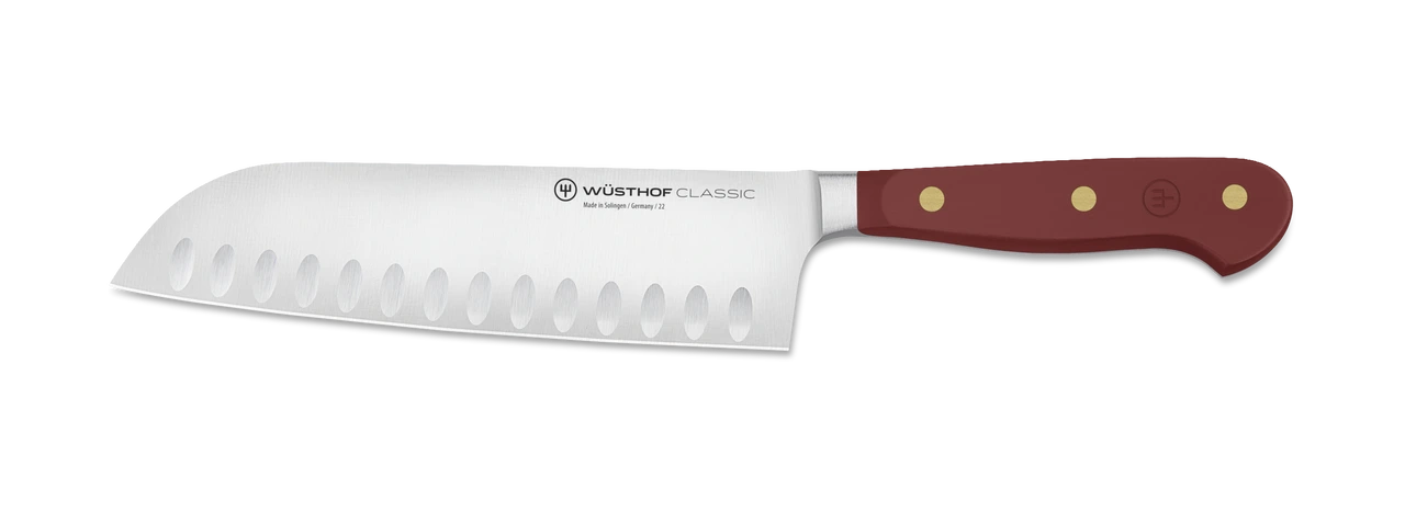 Wusthof - Classic 7" Tasty Sumac Hollow Ground Santoku