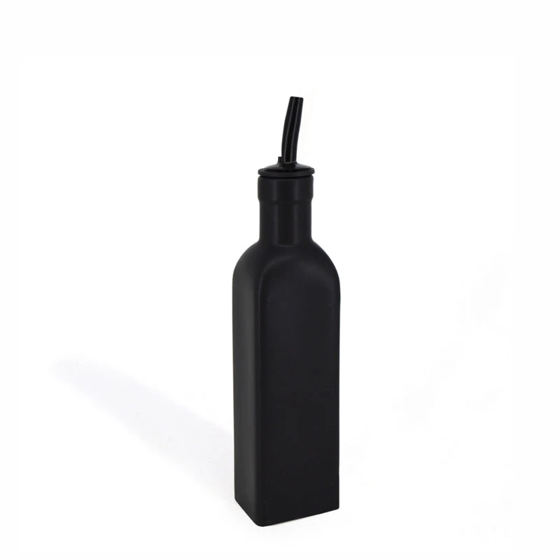 BIA Cordon Bleu - 250 ML Matte Black Park West Oil/Vinegar Bottle