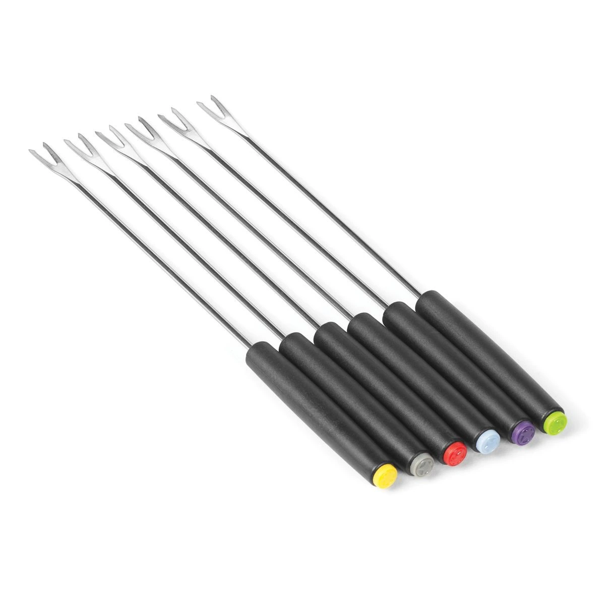 StarFrit - 6 PC Fondue Fork Set with Plastic Handles