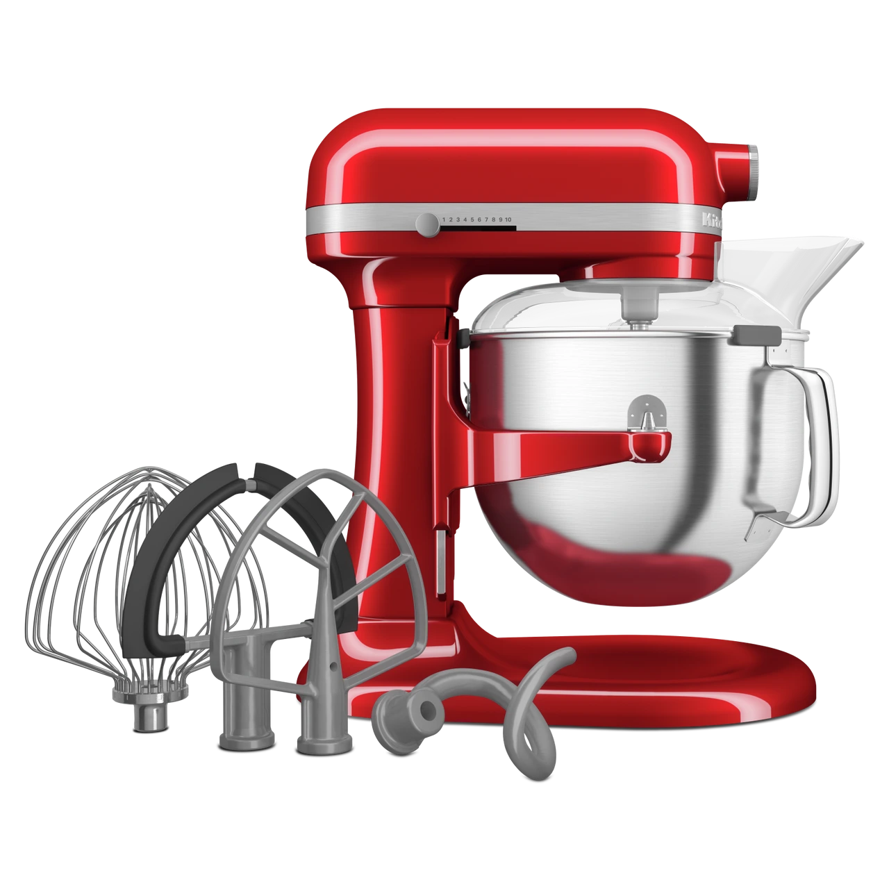 KitchenAid - 7 Qt Candy Apple Red Stand Mixer