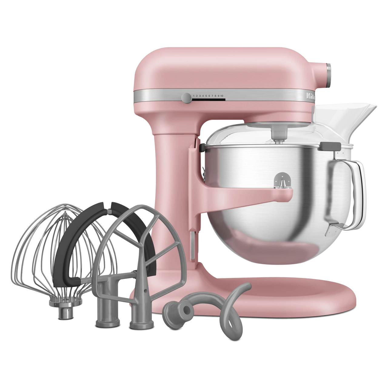 KitchenAid - 7 Qt Matte Dried Rose Stand Mixer