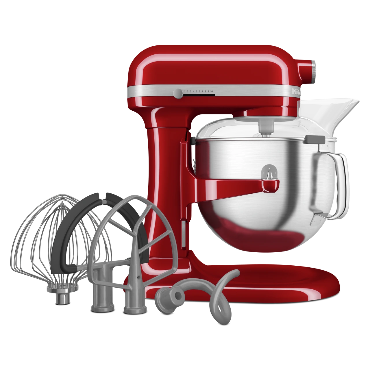 KitchenAid - 7 Qt Empire Red Stand Mixer