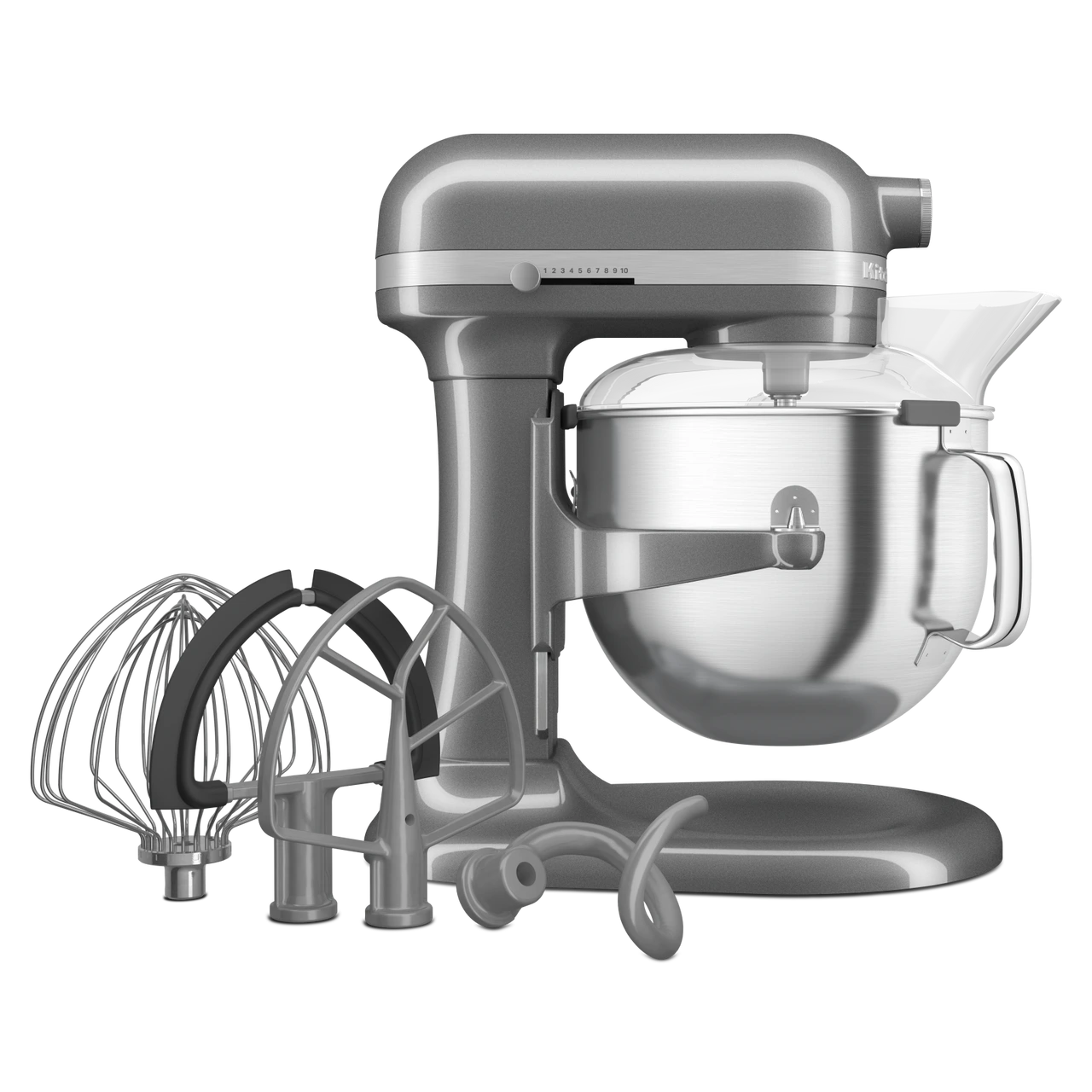 KitchenAid - 7 Qt Medallion Silver Stand Mixer