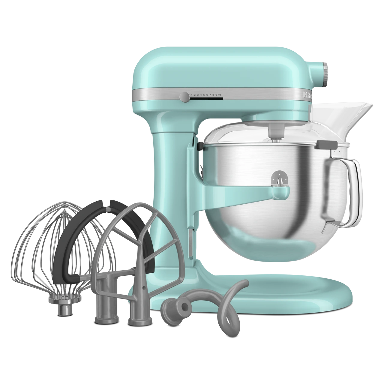 KitchenAid - 7 Qt Mineral Water Blue Stand Mixer