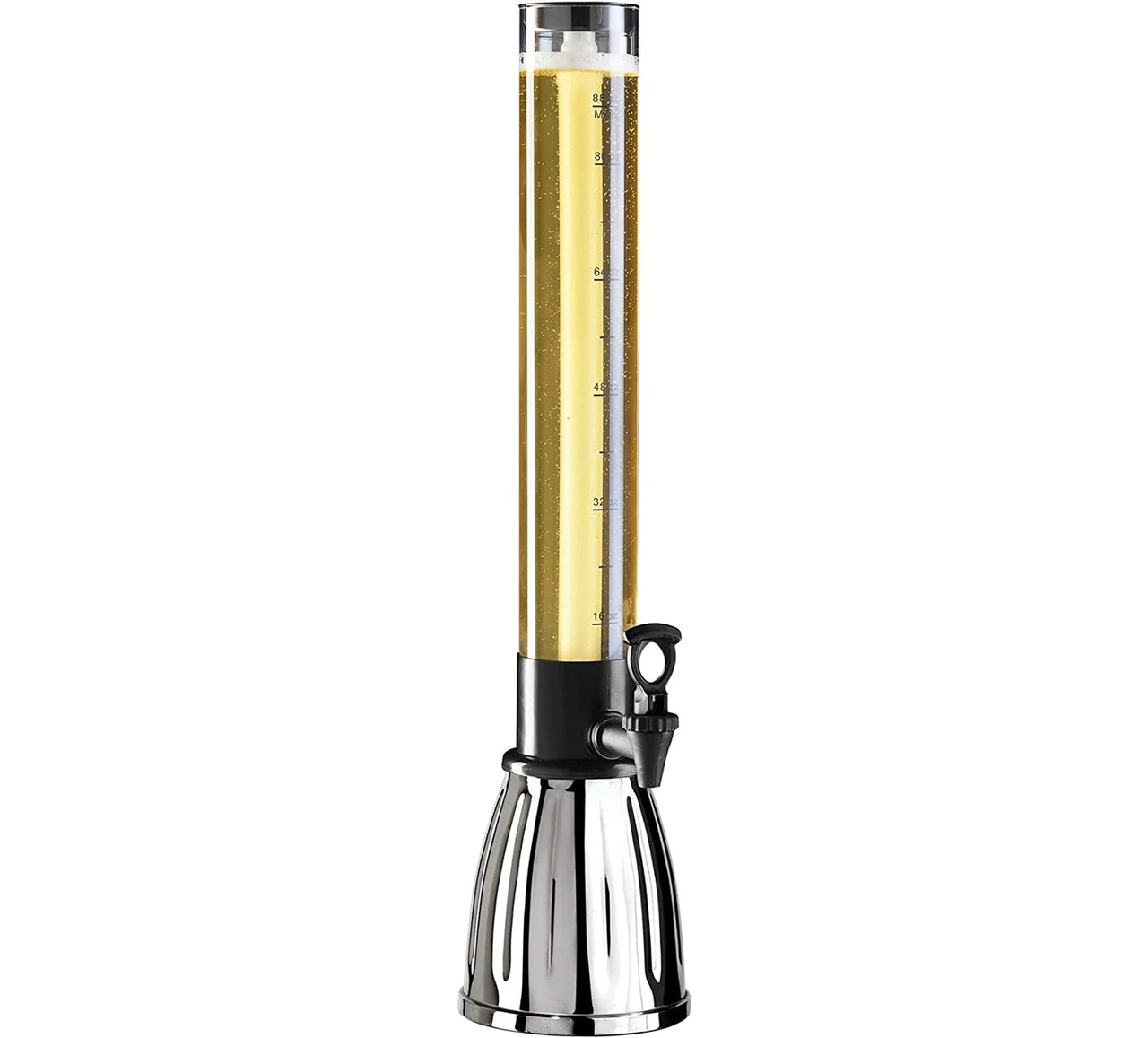 OGGI - Beer and Beverage Tower Dispenser with Ice Tube 96 oz