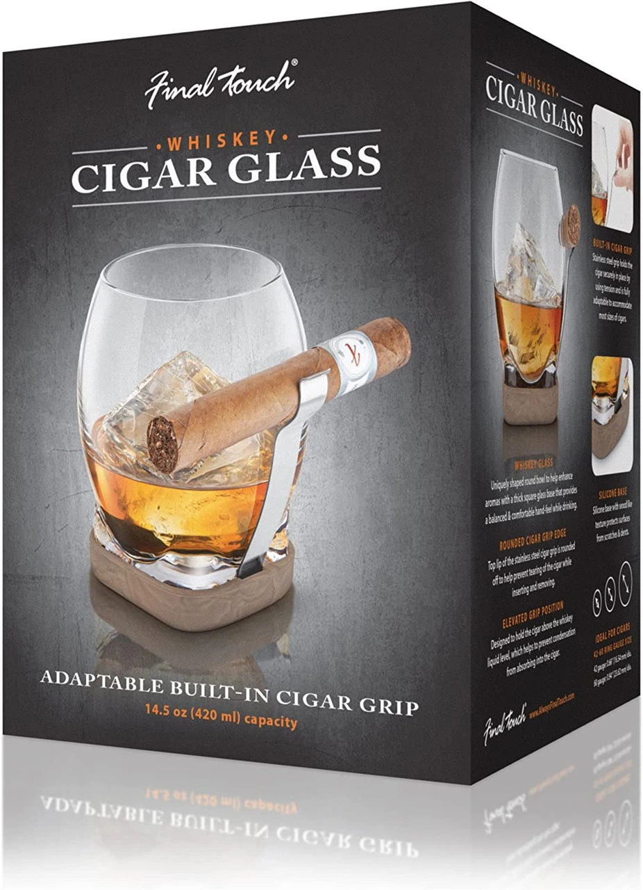 Final Touch - 14.5 OZ Whiskey Cigar Glass