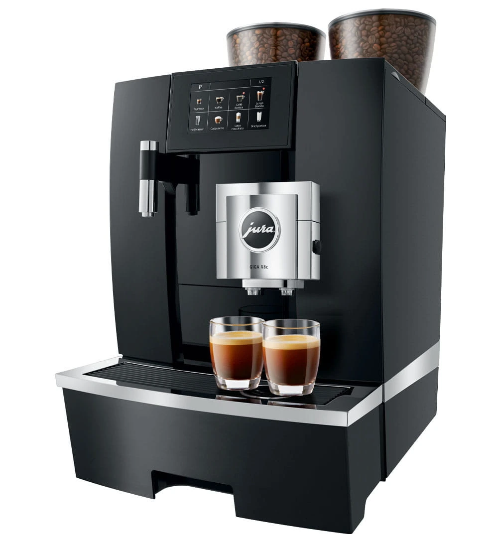 JURA - GIGA X8c Aluminum Black Coffee Machine - 14024