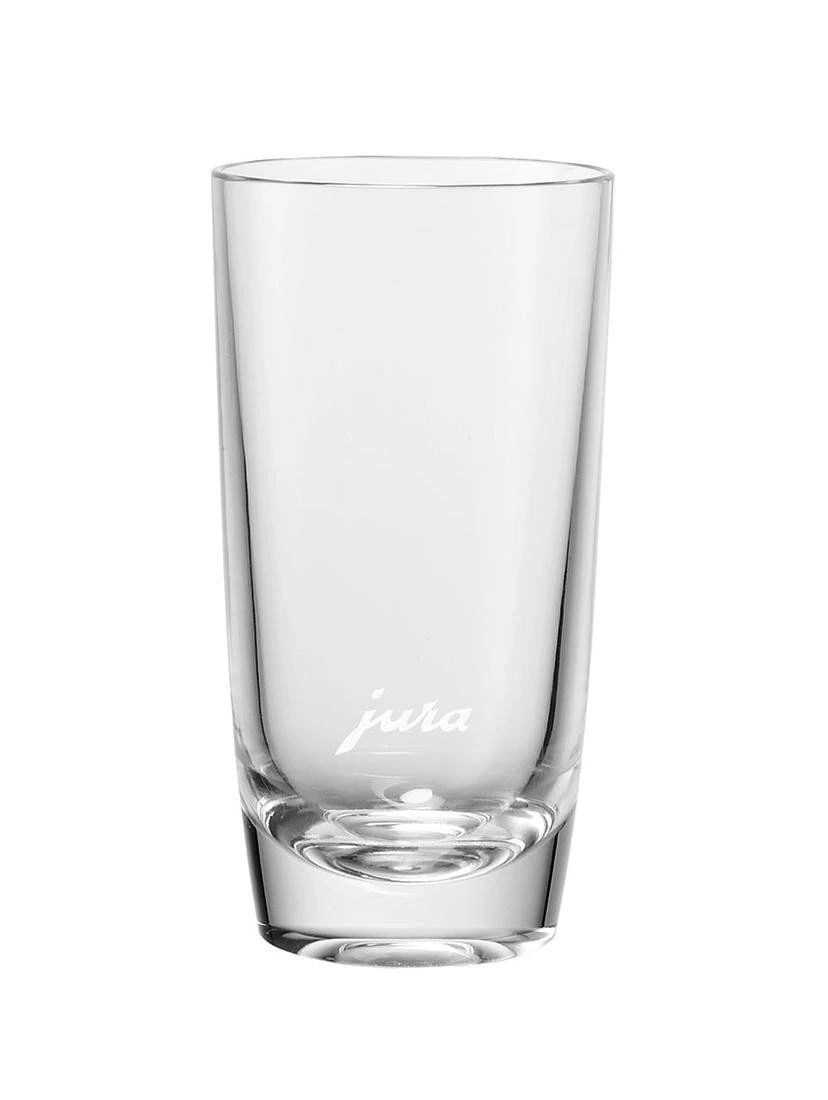 JURA - Glass Latte Macchiato Glasses w/ Logo - Set of 2 - 71473