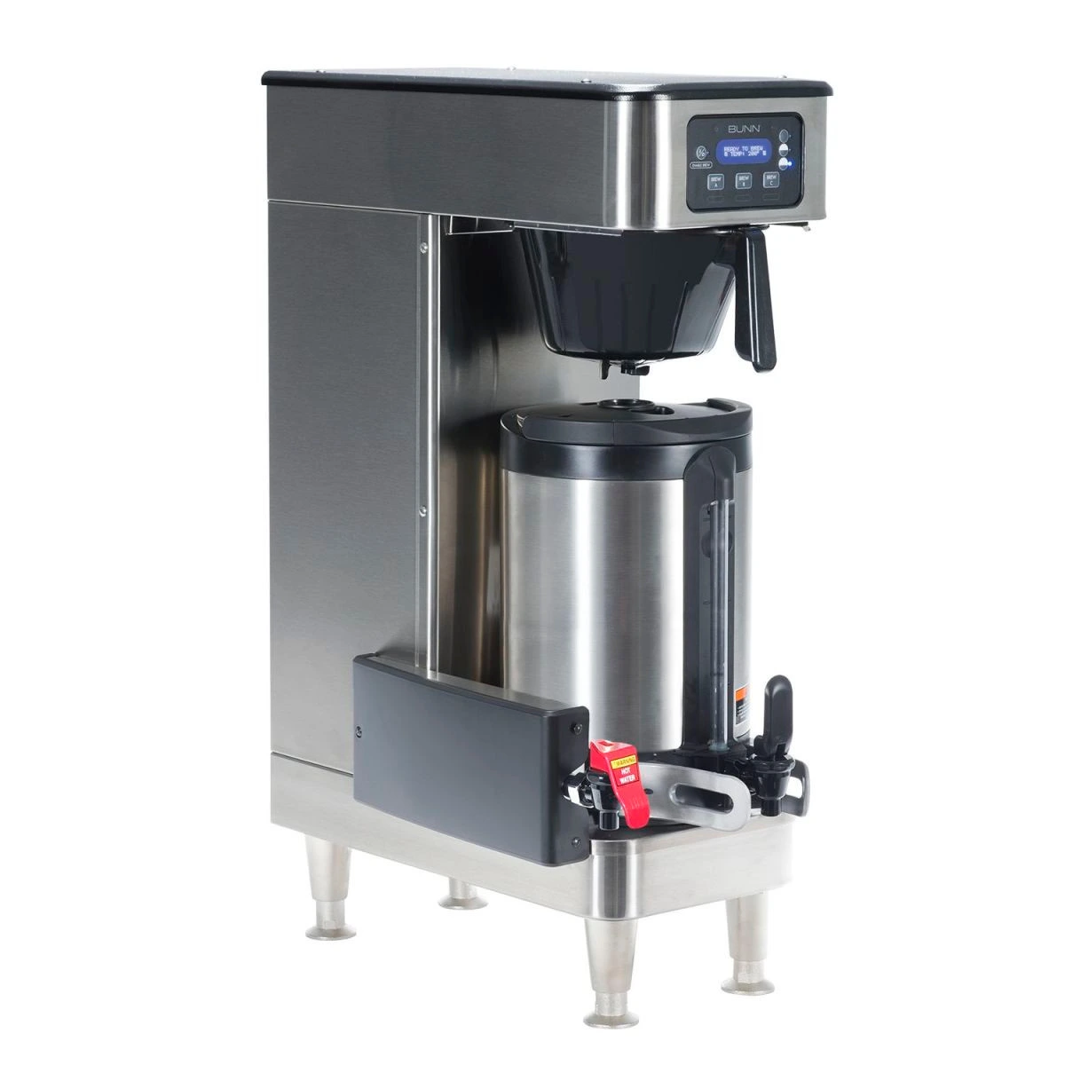 BUNN - ICB Infusion Series Soft Heat Single Stainless Coffee Brewer 120/208V - 51100.6102