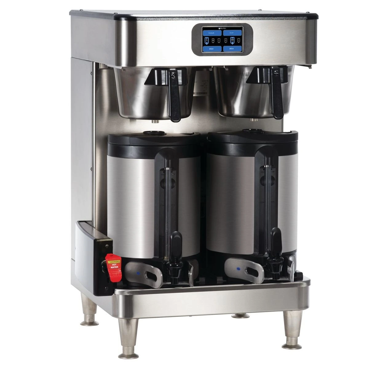 BUNN - ICB Infusion Series Twin Soft Heat Platinum Edition Stainless Coffee Brewer 120/240V w/ WiFi - 53600.6100