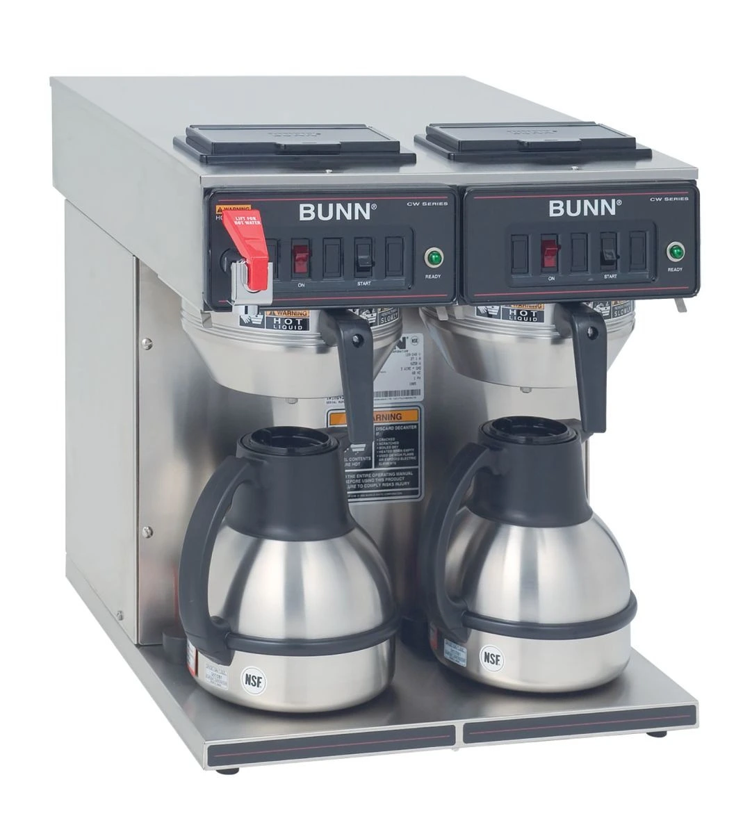 BUNN - CWTF-TWIN-TC Twin Thermal Carafe Automatic Coffee Brewer - 23400.6047