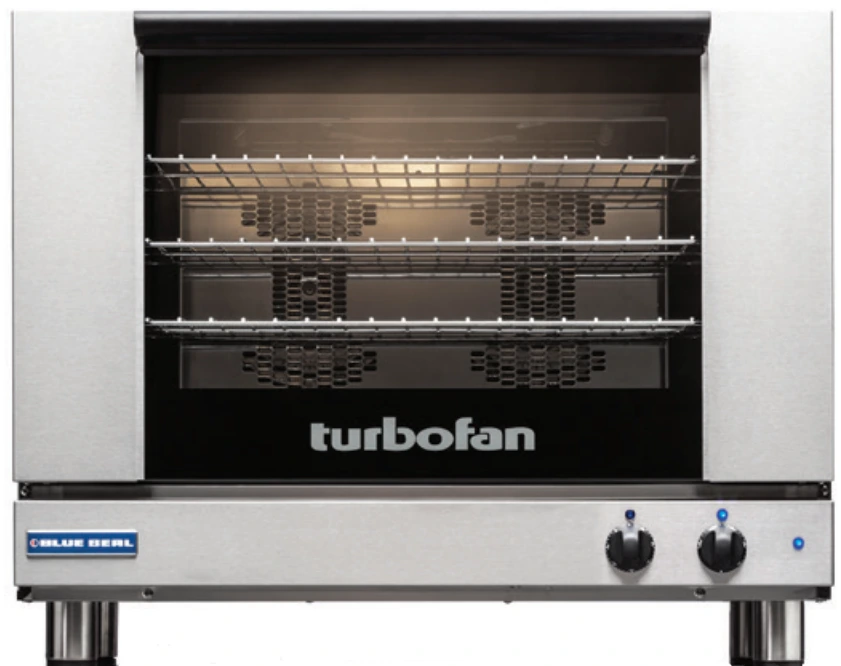 Turbofan - 32" Full Size Sheet Pan Manual Electric Convection Oven 208V - E28M4