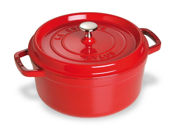 Staub - 6.7 L (7 QT) Cherry Red Round Cocotte