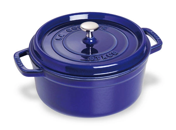 Staub - 6.7 L (7 QT) Dark Blue Round Cocotte