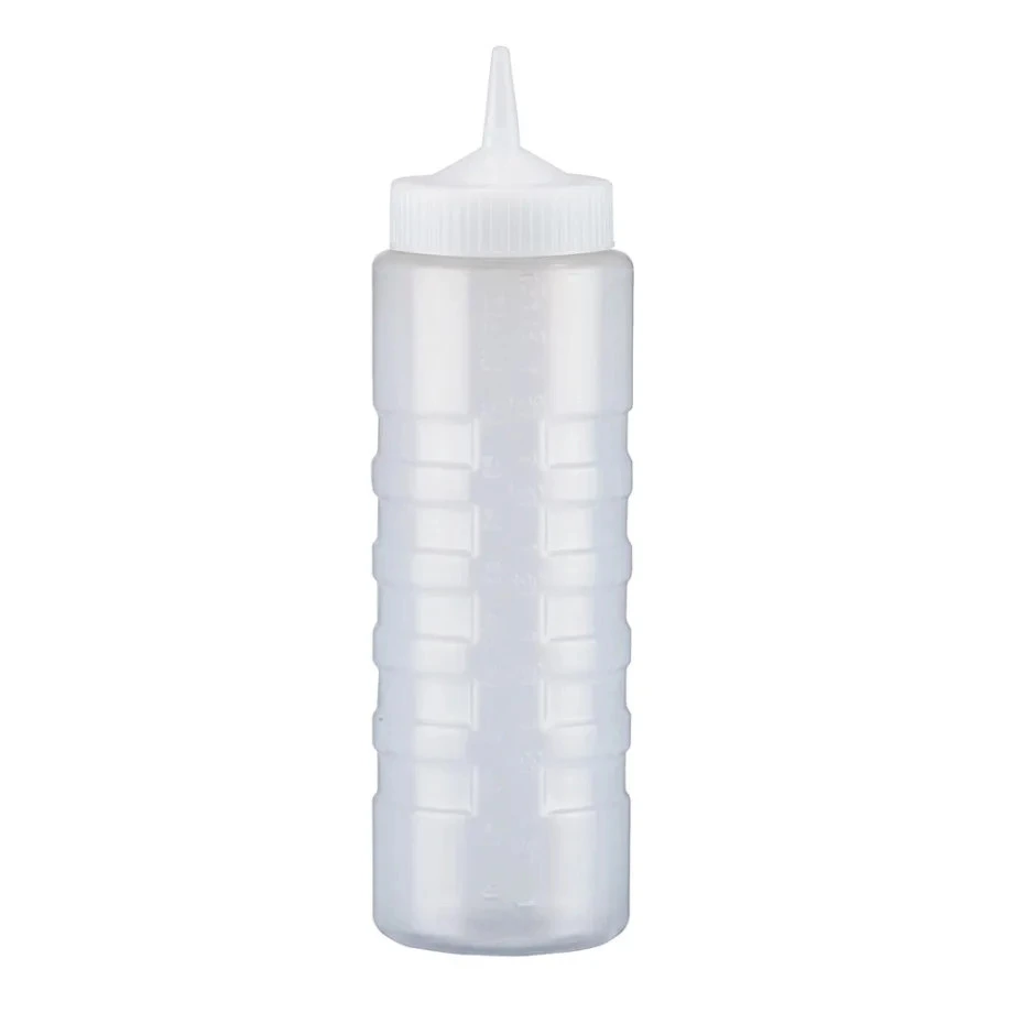 Traex - 32 oz Clear Wide Mouth Squeeze Bottle