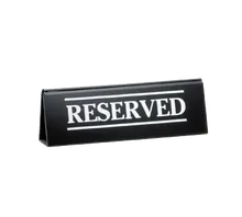 Tablecraft -Table Tent Reserved 2"x6"