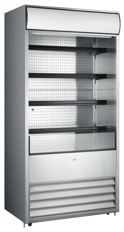 Omcan - 36" Open Refrigerated Display Case w/ 530L Capacity - 43459